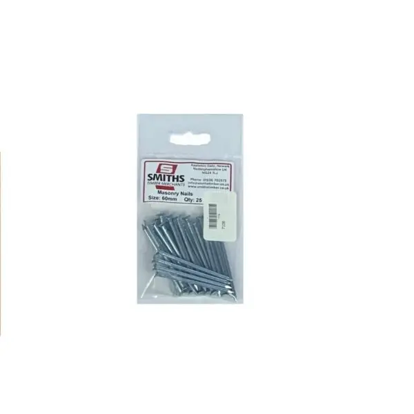 60MM MASONRY NAILS 25 PACK - Image 2