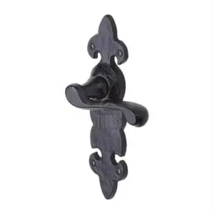 FLEUR DE LYS ANTIQUE LATCH HANDLES