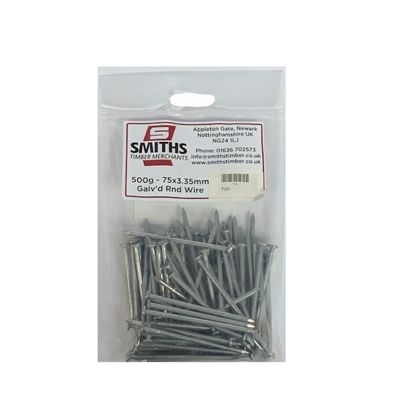 Galvanised Steel Round Wire Roofing Nails | Roofing Superstore®