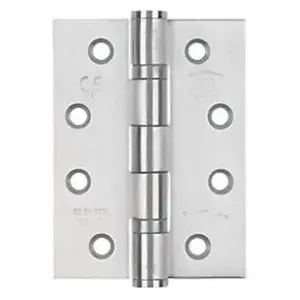 75MM GRADE 7 BALL BEARING HINGES SATN CHROME