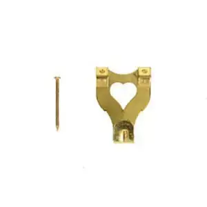 DOUBLE PICTURE HOOKS AND PINS 8 PACK