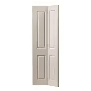 WHITE CANTERBURY GRAINED BI-FOLD 35 x 1981 x 610