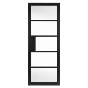 35x1981x762 METRO CLEAR GLAZED BLACK