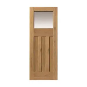 OAK 1930 SHAKER PREFINISHED OBSCURE GLAZED 35x1981