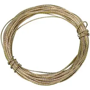 PICTURE WIRE BRASSED 3.5 METRE ROLL