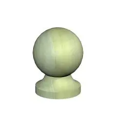 3" POST BALL FINIAL