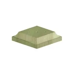 3" POST BASE FINIAL