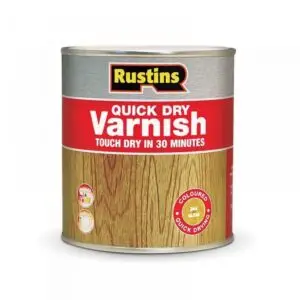 RUSTINS QUICK DRY VARNISH CLEAR GLOSS 500ML