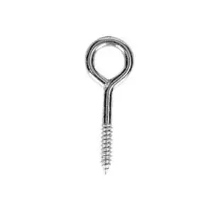 65MM SCREW EYES ZINC 3 PACK