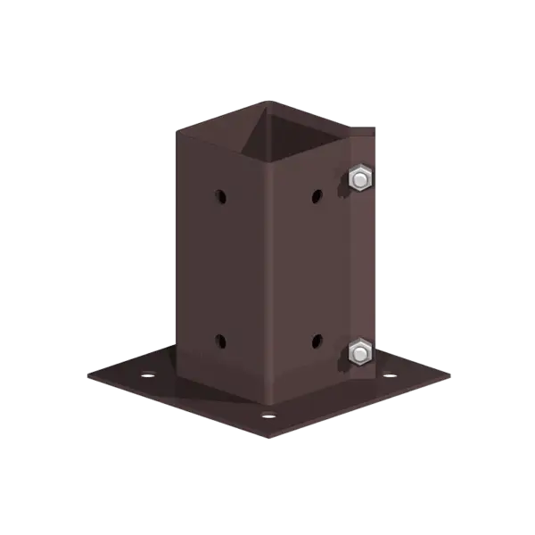 3" X 3" SWIFT CLAMP BOLT DOWN POST SUPPORT