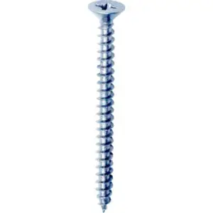 3.1/2" X 10 ZINC PLATED SCREW