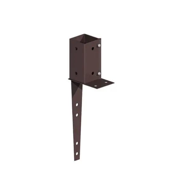 3" X 3" SWIFT CLAMP WALL MOUNT POST SUPPORTS