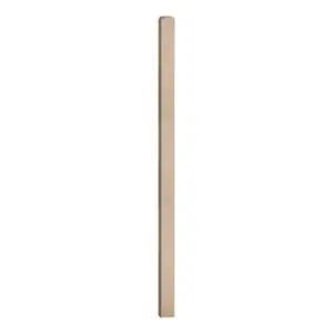 Hemlock 90mm 1.5mtr Newel Base PEFC