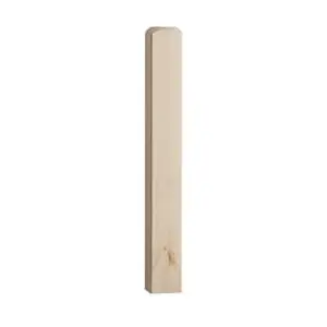Pine 90mm 915mm Newel Base PEFC