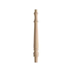 Oak Continuous Handrail Newel Turning