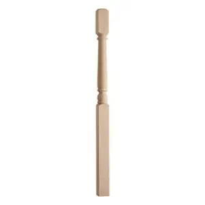 Hemlock 91mm One Piece Newel 196mm