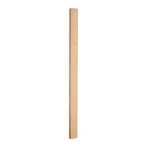 Oak 90mm Patrice Newel Half Excluding Cap x 1500mm