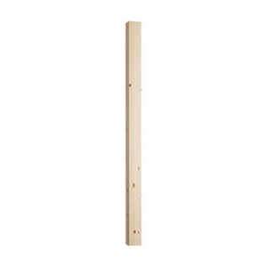 Pine 90mm Patrice Newel Excluding Cap 1500mm PEFC