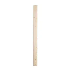Pine Half 90mm x 41mm Patrice Newel Excluding Cap