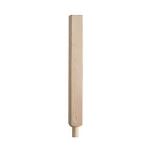 Hemlock 91mm Spigot Patice Newel x 850mm - No Cap