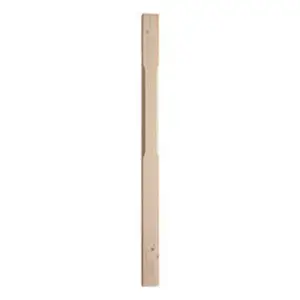 Hemlock Half 91mm Stop Chamfered Newel 1500mm