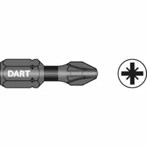 DART PZ2 25MM IMPACT DRIVER BIT 10 PACK