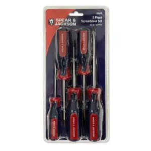 SPEAR & JACKSON 5 PIECE SCREWDRIVER SET