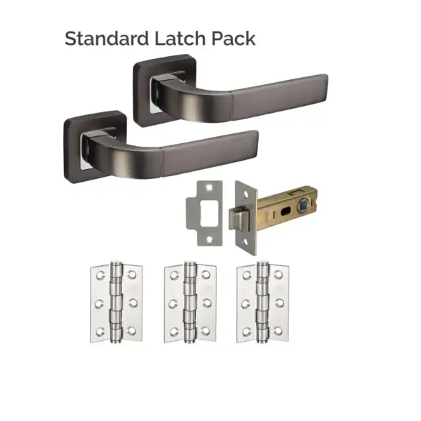 Houston Dark Grey Latch Pack - Image 2