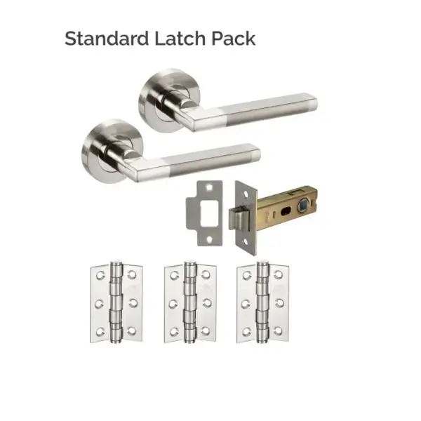 Seattle Polish/Satin S/Steel Latch Pack - Image 2