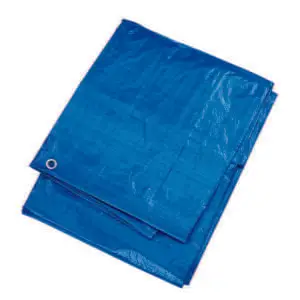 3.7M X 2.8M TARPAULIN PROTECTIONS SHEET