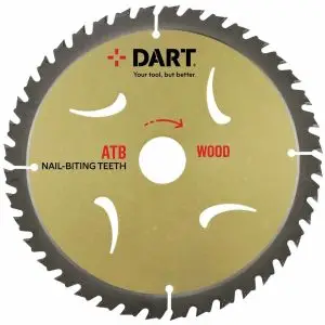DART GOLD ATB WOOD SAW BLADE 190DMM X 30B X 28Z