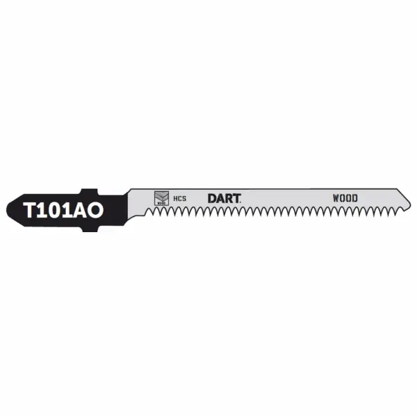 DART T101AO WOOD CUTTING JIGSAW BLADE 5 PACK