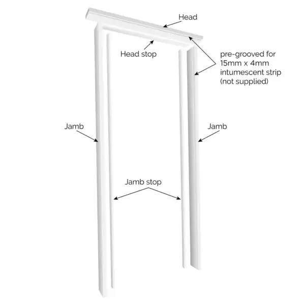 Primed FD30 Lining 27.5mm x 108 untrenched - Image 2